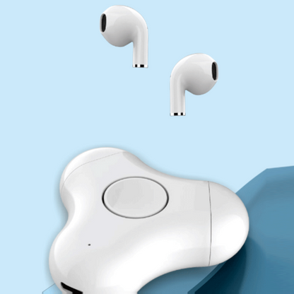 Spinbuds-Wireless Bluetooth Earbuds with Fidget Spinner Charging Case