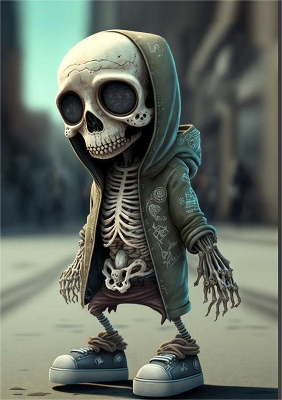 ☠Cool Skeleton Figurines☠