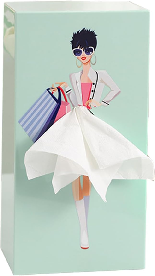 Lady Skirt Tissue Box Cover (Buy 4-pack Combo for Half Price)