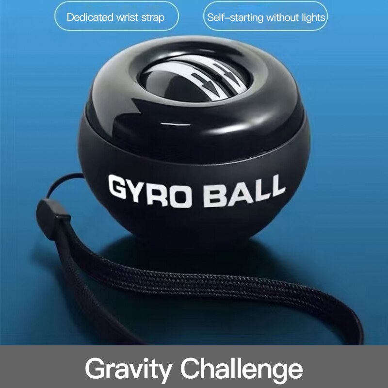 LED Wrist Ball Power Trainer Self-starting Gyro Ball