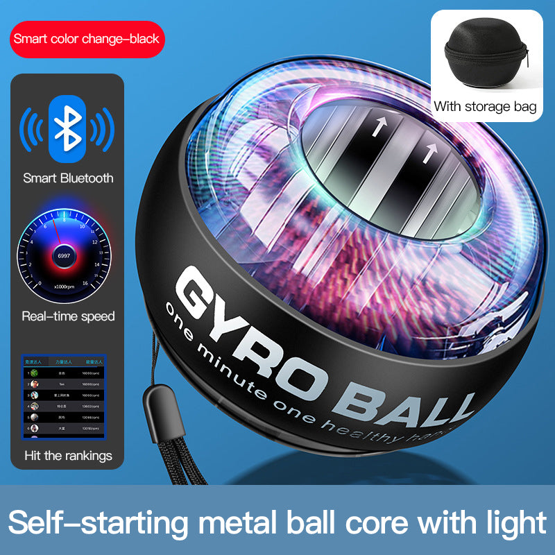 LED Wrist Ball Power Trainer Self-starting Gyro Ball