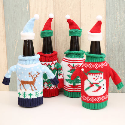 Christmas Bottle Sweater – Festive Charm for Every Bottle