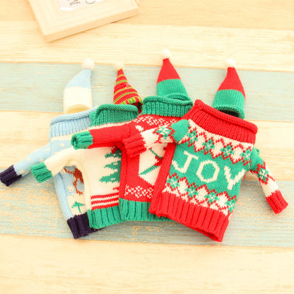 Christmas Bottle Sweater – Festive Charm for Every Bottle