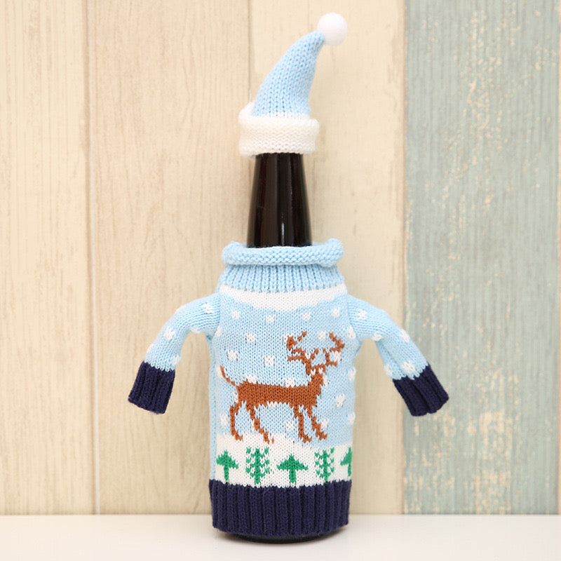 Christmas Bottle Sweater – Festive Charm for Every Bottle