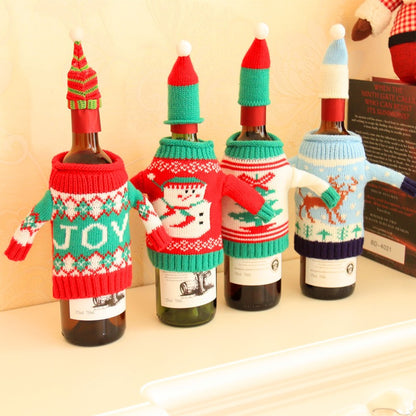 Christmas Bottle Sweater – Festive Charm for Every Bottle