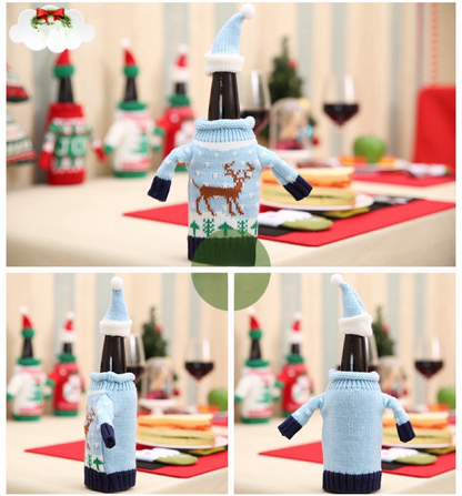 Christmas Bottle Sweater – Festive Charm for Every Bottle