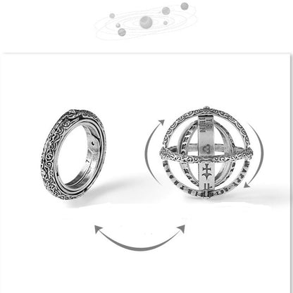 Love Astronomical Fidget Ring Romantic Gift Alloy