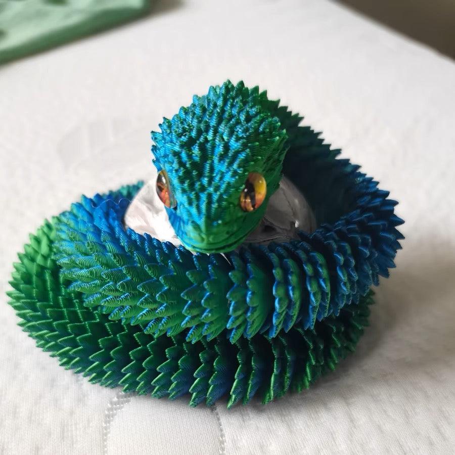 Adopt-A-Pet: 3D Printed Articulated Snake 🐍