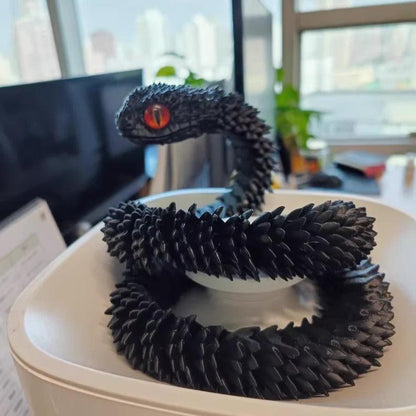 Adopt-A-Pet: 3D Printed Articulated Snake 🐍