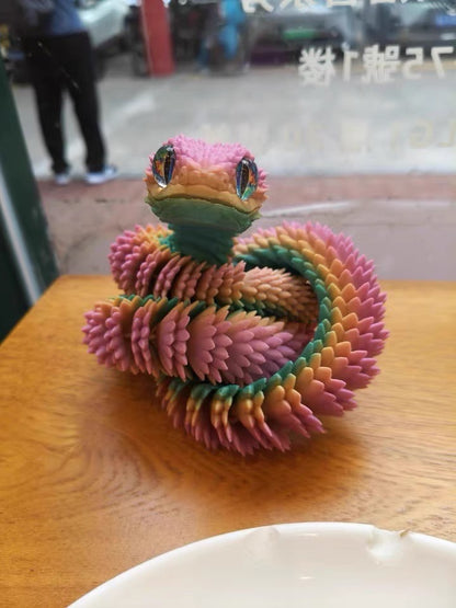 Adopt-A-Pet: 3D Printed Articulated Snake 🐍