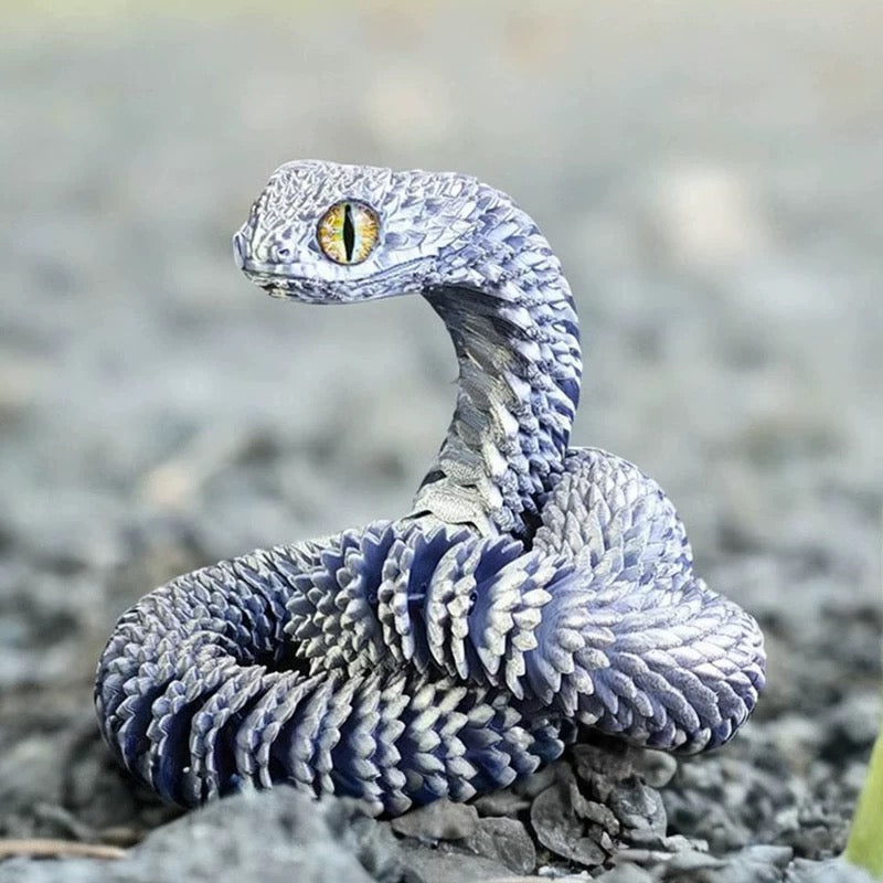 Adopt-A-Pet: 3D Printed Articulated Snake 🐍