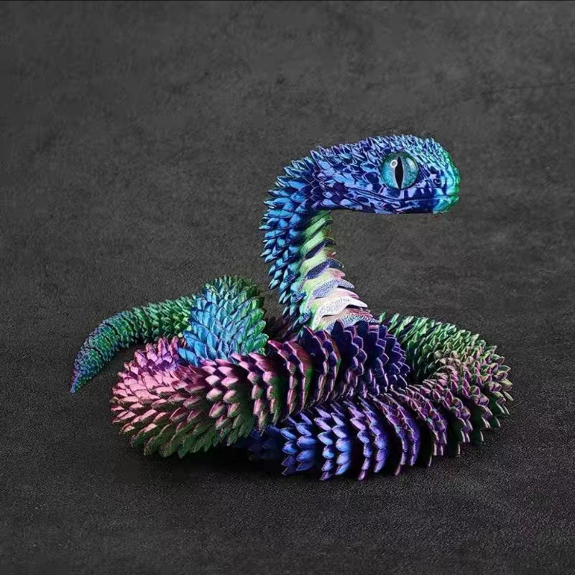 Adopt-A-Pet: 3D Printed Articulated Snake 🐍