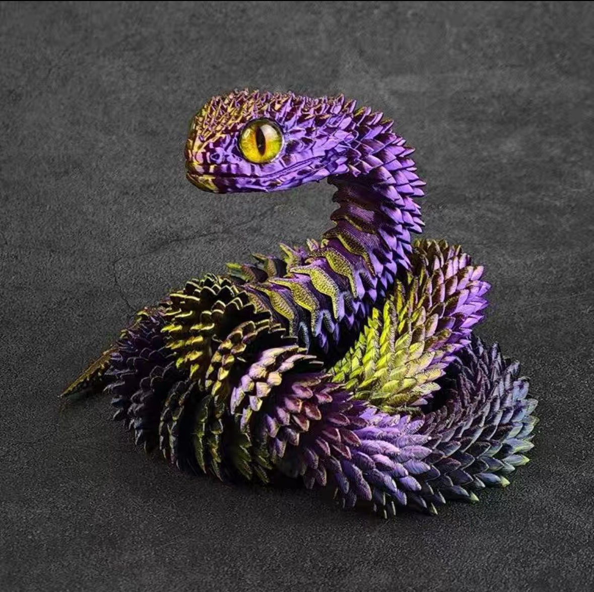 Adopt-A-Pet: 3D Printed Articulated Snake 🐍