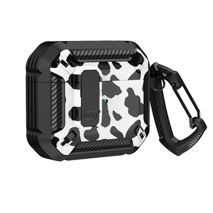 Airpods Protective Case with Lock Gen 3 Hard Shell Rugged Shockproof Cover