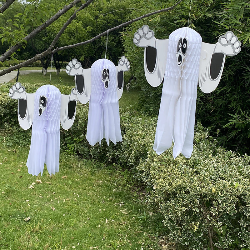 👻 Spooky Ghost Paper Decoration