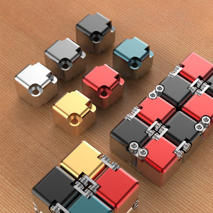 2024 DIY Detachable Infinite Cube High-Quality Aluminum Alloy (180+g)