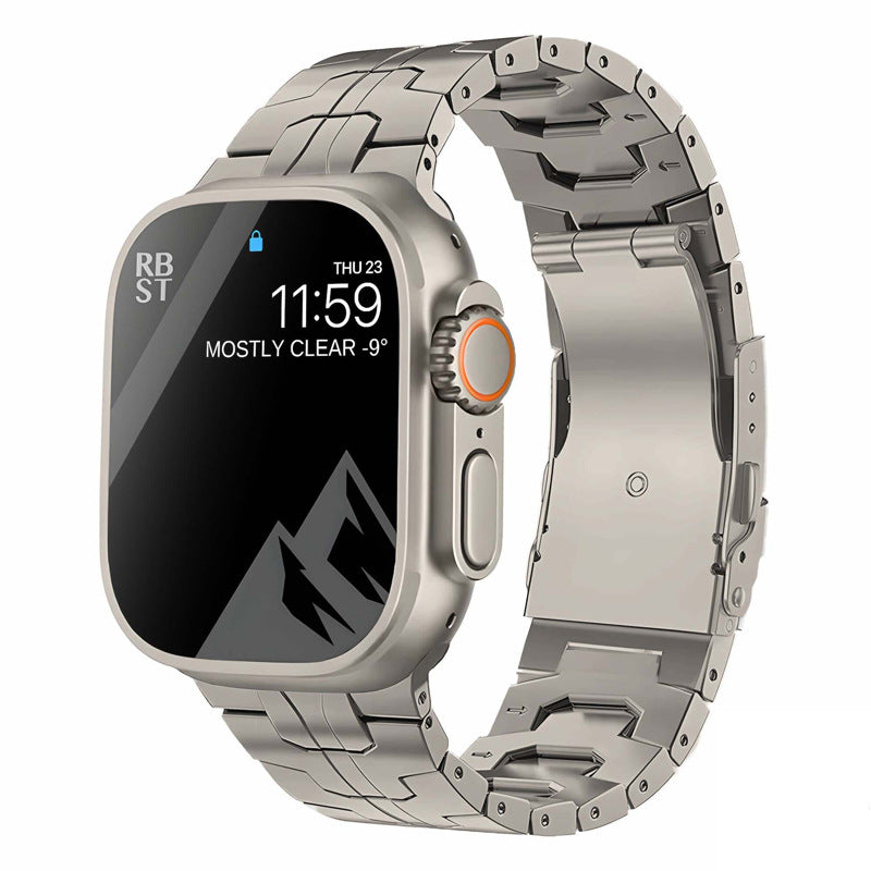 *Quick Sale! 40% OFF* 2024 Pure Titanium Quality Apple Watch Band Skin-Freindly Lighter