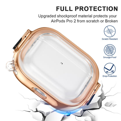 2024 3rd-Gen Clear Flowing Soft Locked 3rd-Gen  AirPods Protective Case