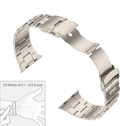 *Quick Sale! 40% OFF* 2024 Pure Titanium Quality Apple Watch Band Skin-Freindly Lighter