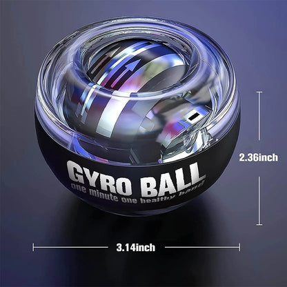 LED Wrist Ball Power Trainer Self-starting Gyro Ball