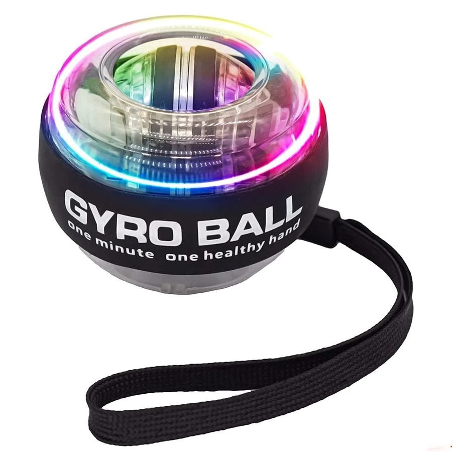 LED Wrist Ball Power Trainer Self-starting Gyro Ball